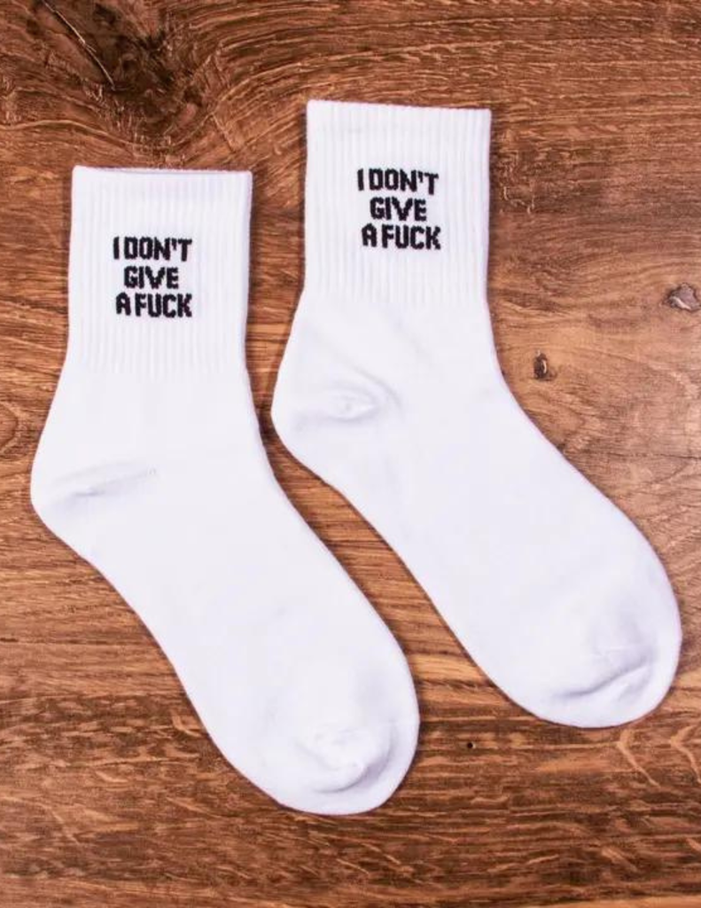 IDGAF Ankle Socks