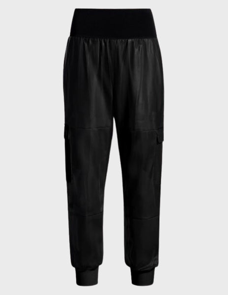 Faux Leather Giles Pants