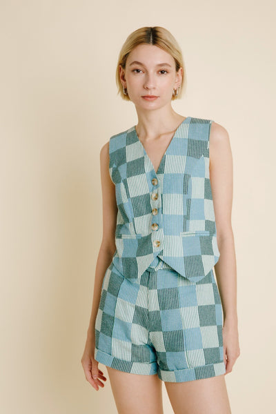 Patchwork Vest