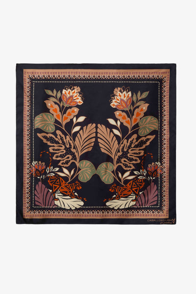 Renee Scarf in Crouching Tiger Print