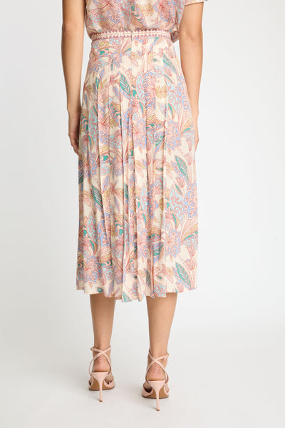 Glenda Paisley Skirt