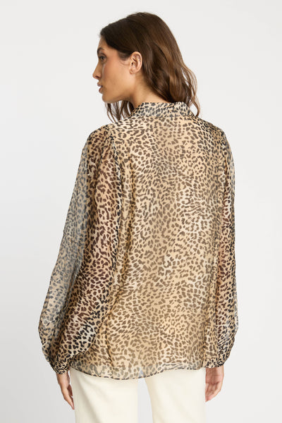 Presley Top in Leopard