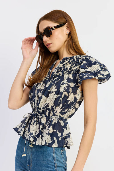 Madeline Peplum Blouse