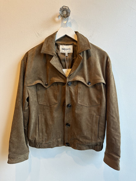 Henry Faux Suede Jacket