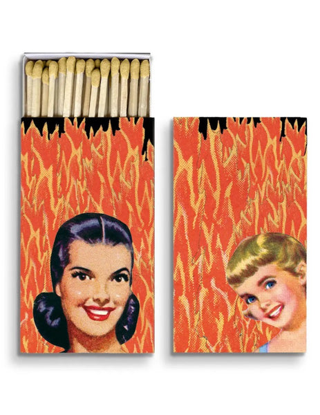 Fire Ladies Matchbox