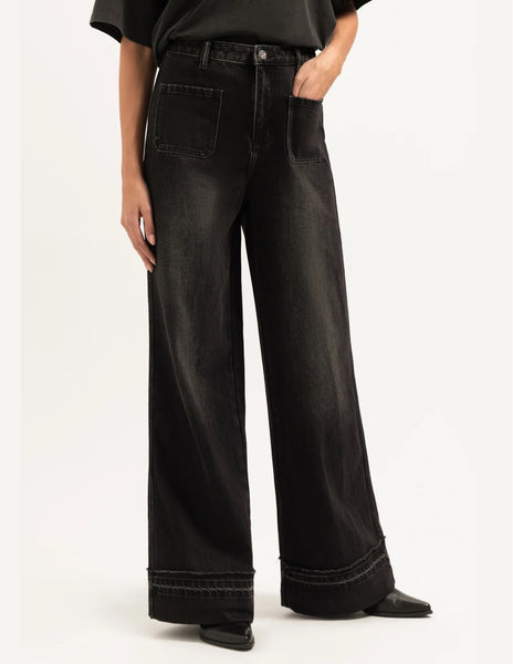 Emma Patch Pocket Wide Leg