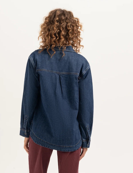Mickey Denim Shirt w/ Studs