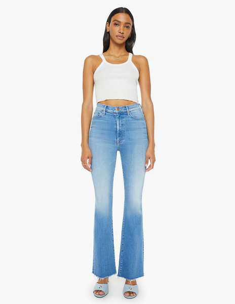High Waisted Weekender Fray in Read Between the Lines