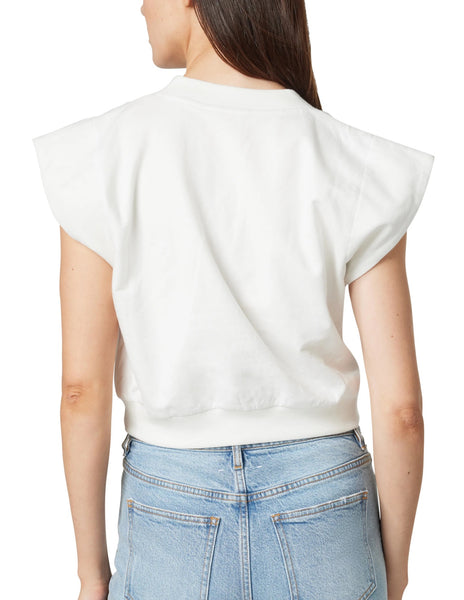 SS Sweatshirt V-Neck Top