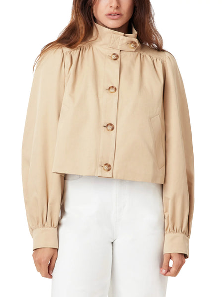 Cropped Swing Jacket