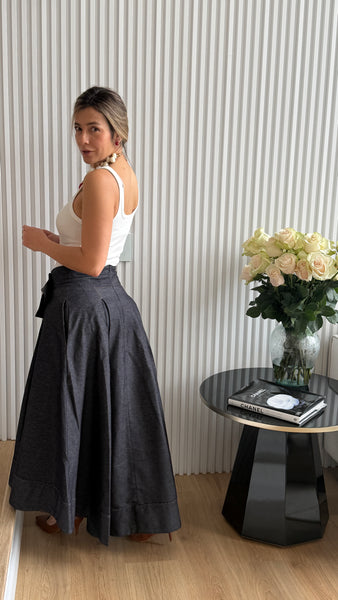 Anastasia Denim Skirt