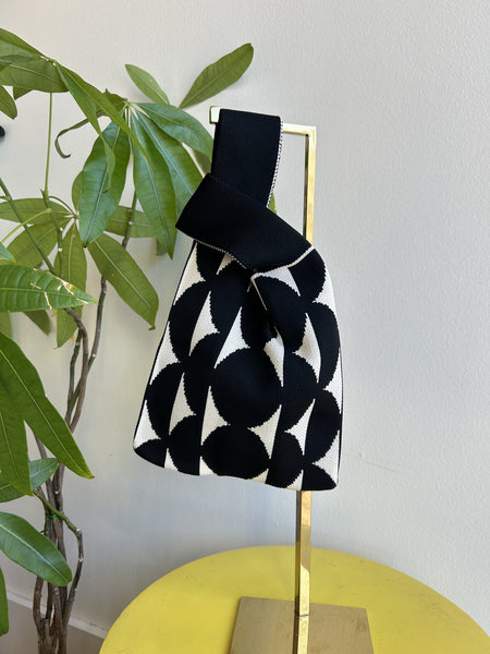 Merci Vintage Printed Mini Tote Bag