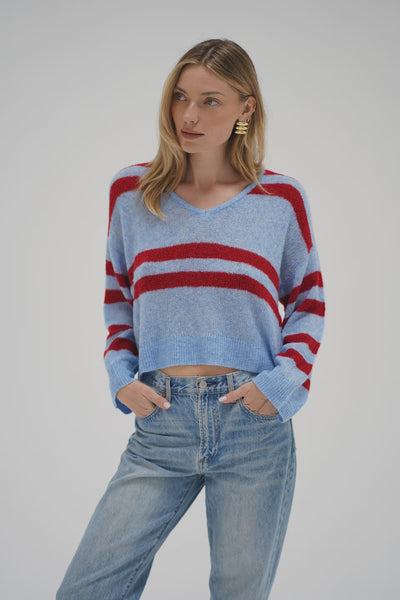 Lucca Stripe Sweater
