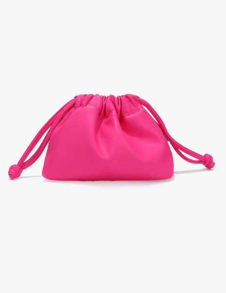 Mini Scrunch in Neon Pink