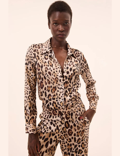 Celine Top in Leopard
