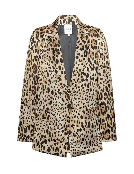 Dionne Blazer in Leopard Print