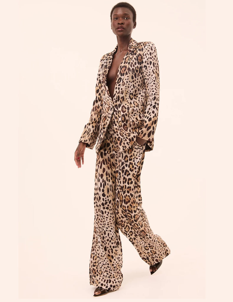 Dionne Blazer in Leopard Print