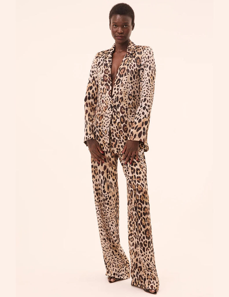 Dionne Blazer in Leopard Print