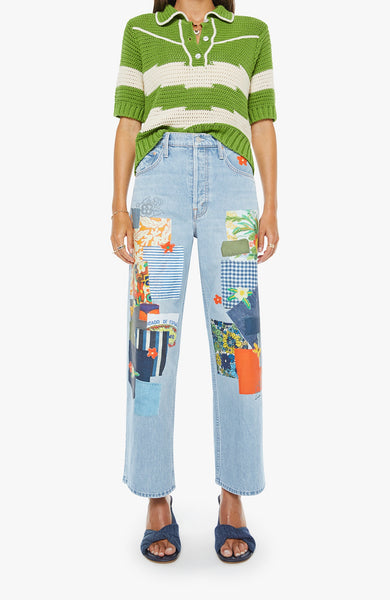 Short Sleeve Raquette Knit