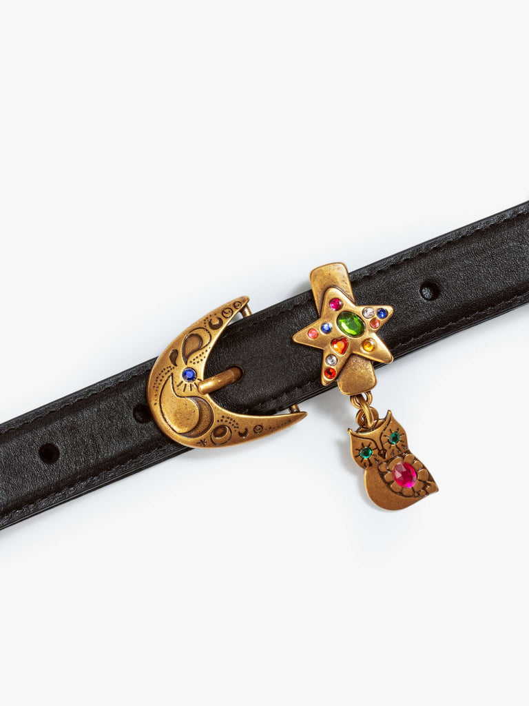 The Charm School Belt in Black