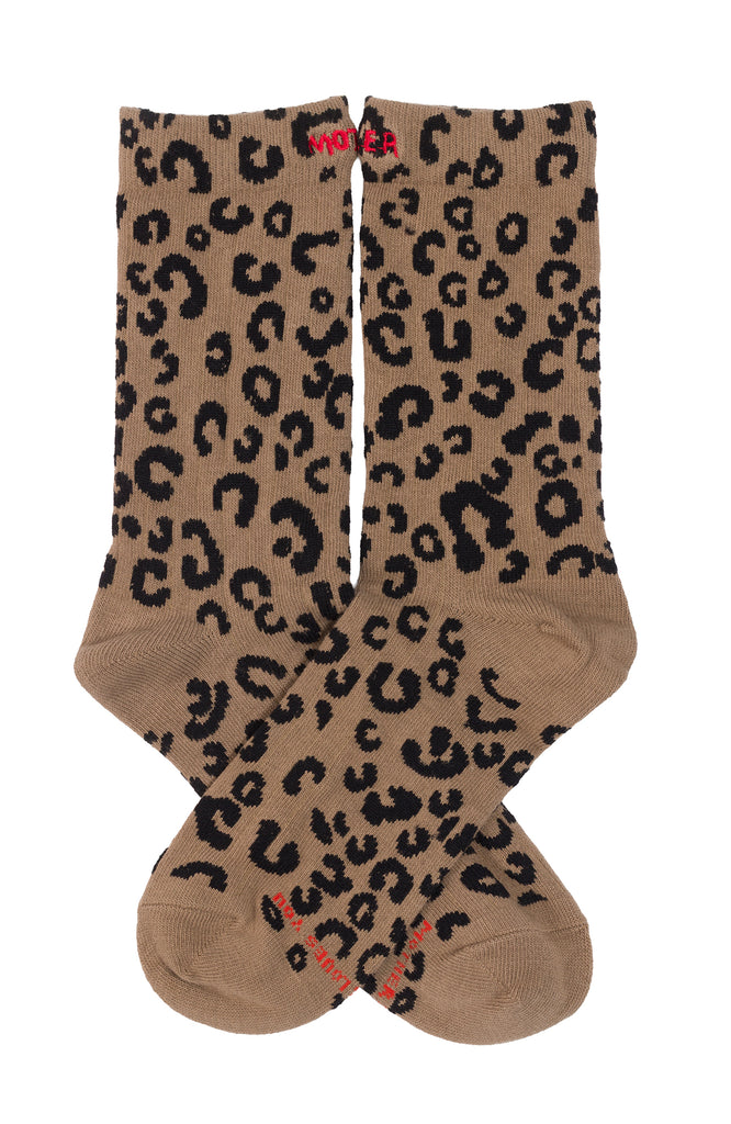 The Half Step Leopard Socks