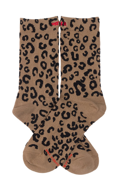 The Half Step Leopard Socks