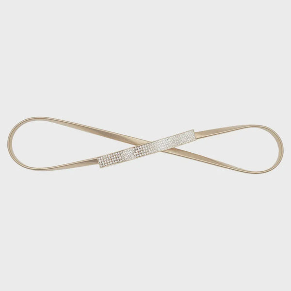 Pave Buckle Belt