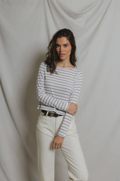 Crispy Cotton LS Cuffed Tee