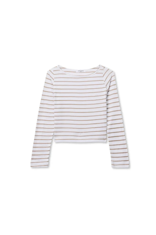 Crispy Cotton LS Cuffed Tee