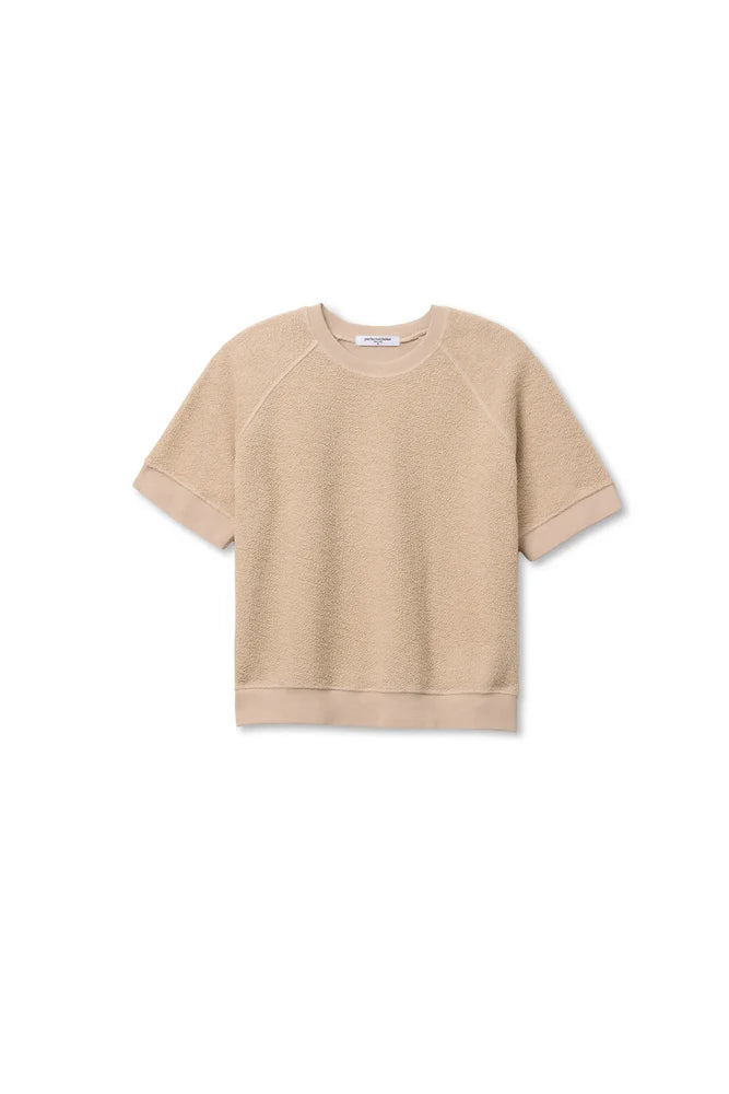 Kennedy Fleece SS Crew Neck Inside Out Sweatshirt
