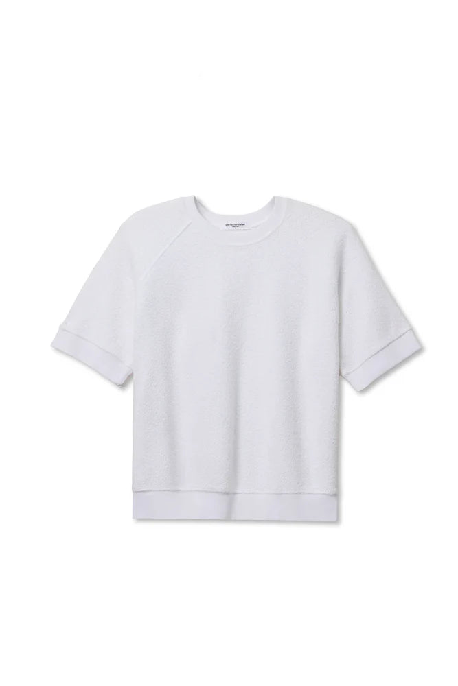 Kennedy Fleece SS Crew Neck Inside Out Sweatshirt