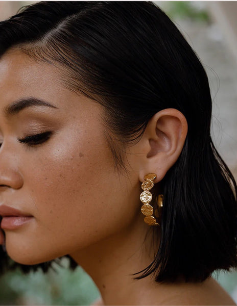Kahsu Hoop Earrings