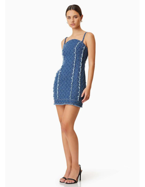 Cora Denim Mini Dress