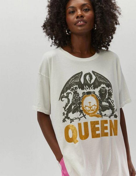 Queen Glitter Crest Merch Tee