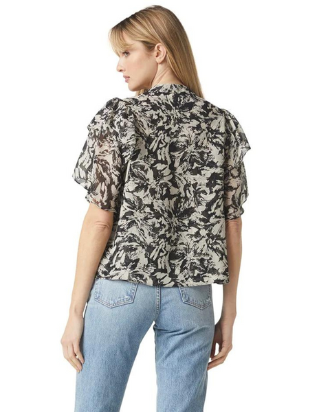 Livia Top in Tonal Abstract