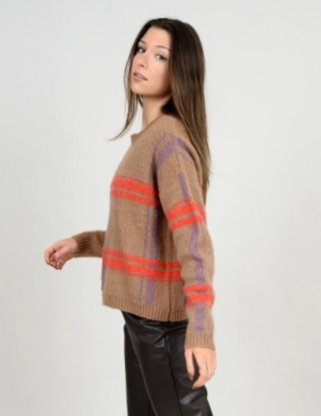 Cataleya Long Sleeve Crew Neck Pullover