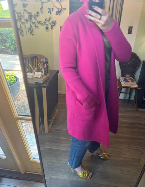 Michelle Shawl Collar Coatigan