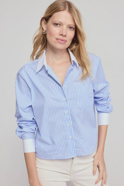 LS Boxy Crop Spring Colors