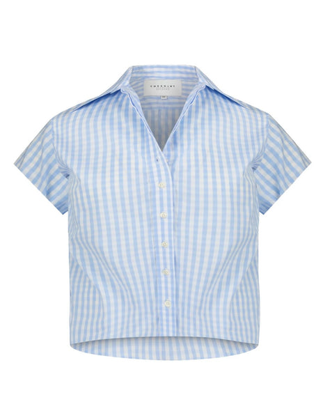 Boxy SS Crop Shirt