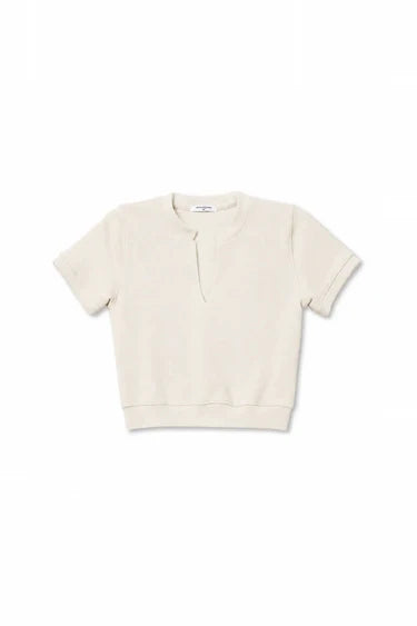 CLEO V Neck SS Sweatshirt