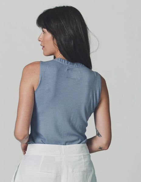 Brett Sleeveless Henley