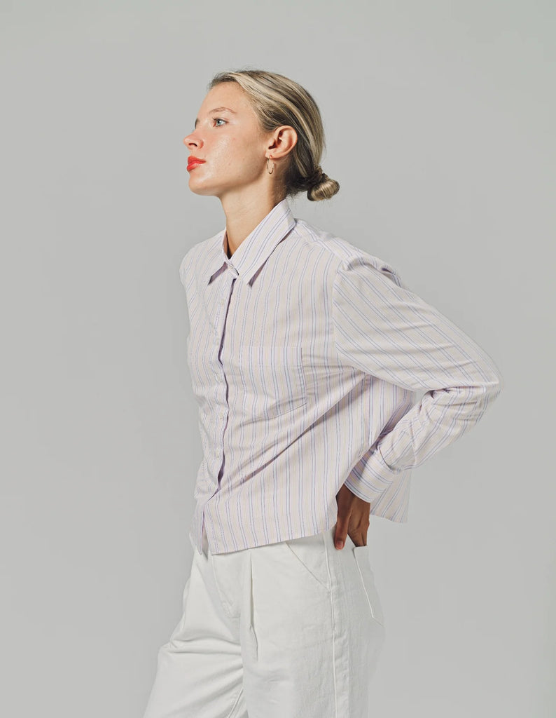 LS Boxy Crop Spring Colors