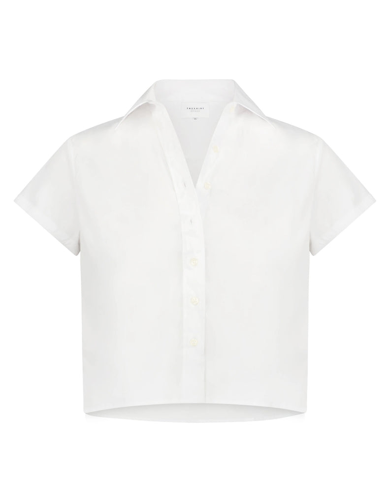 Boxy SS Crop Shirt