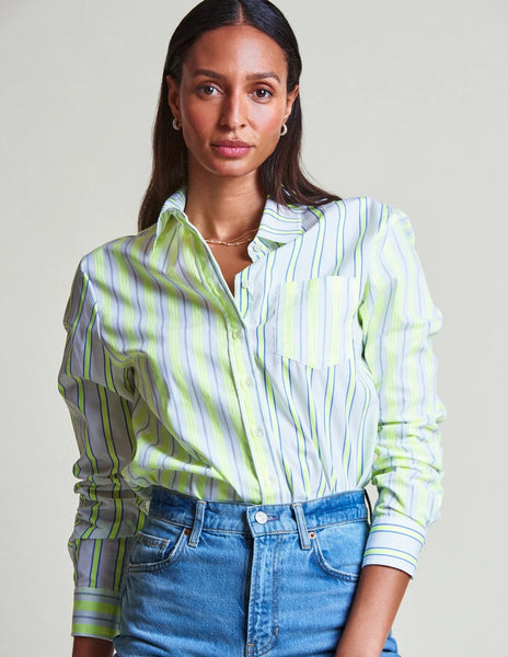 The Boyfriend Shirt- Stripe