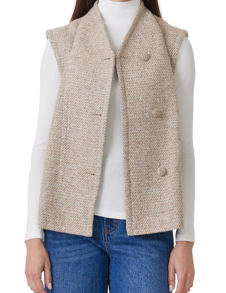 Brushed Twill Vest