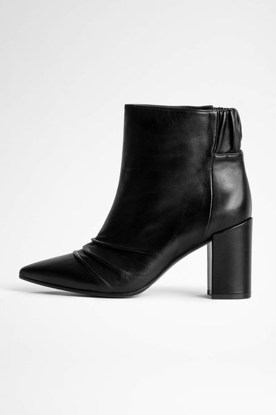 Glimmer Elastic Ankle Boots