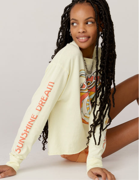 The Beach Boys Sunshine Dream LS Crop