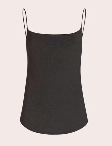 Marta Knit Cami in Black