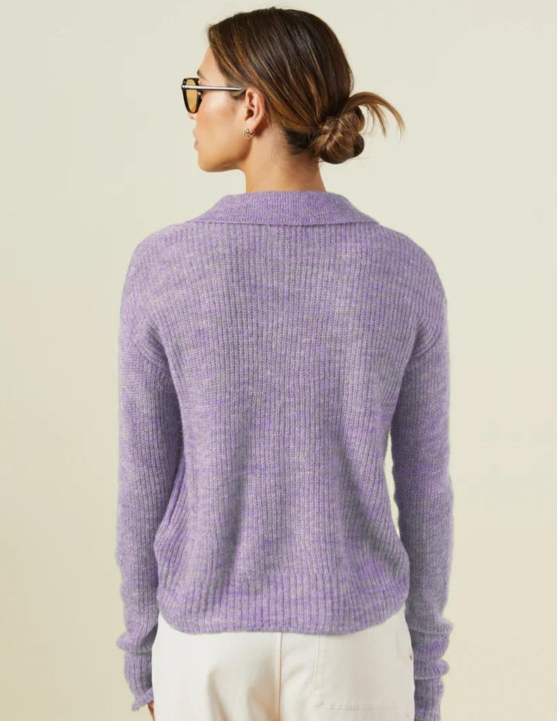 Mohair Polo Sweater