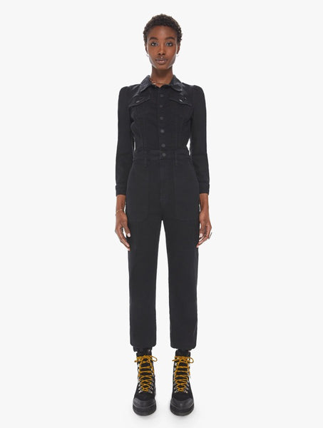 The Puffy Wrapper Jumpsuit in Not Guilty